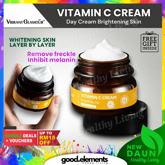 [VIBRANT GLAMOUR] Vitamin C Cream Brightening Moisture Day Cream for Face & Body