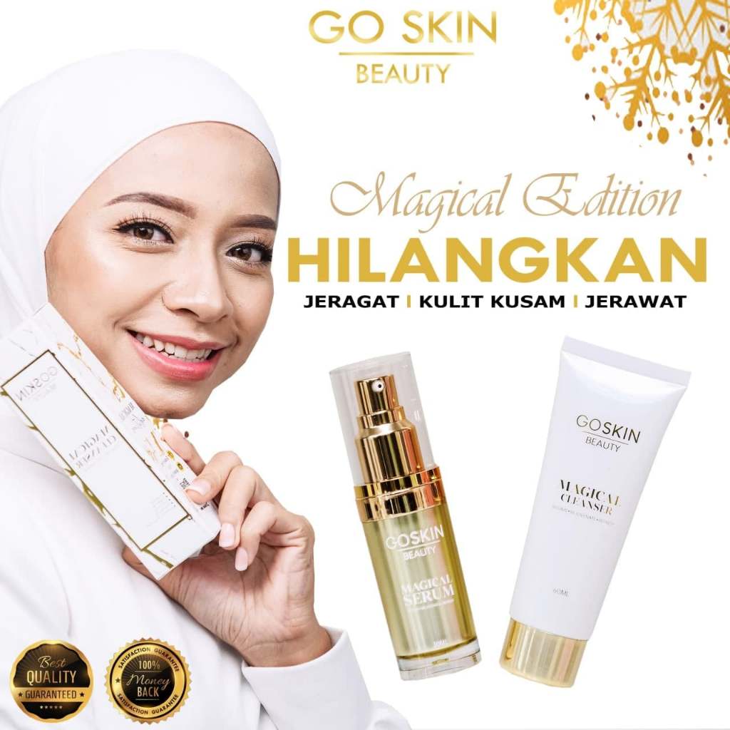 [GOSKIN BEAUTY] MAGICAL CLEANSER make up remover olive oil cocosulfate jerawat jeragat