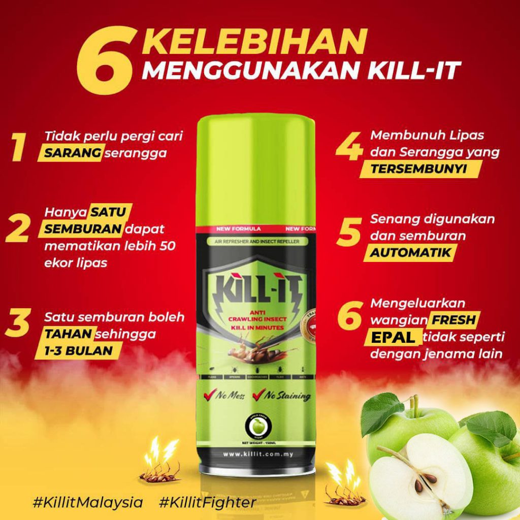 [POWERZAPP] ROACHZAPP cockroach rapid killer killit insect anti lipas semut Paling Berbaloi