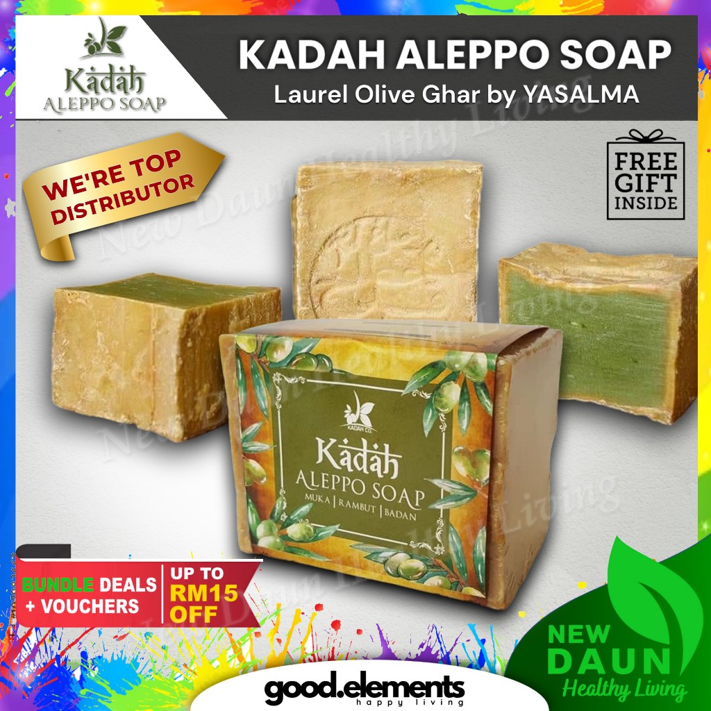 [FULL LIST] YASALMA - KADAH ALEPPO SOAP | Black Seed Oil | Yasalmoist | Elixir | Sidolive