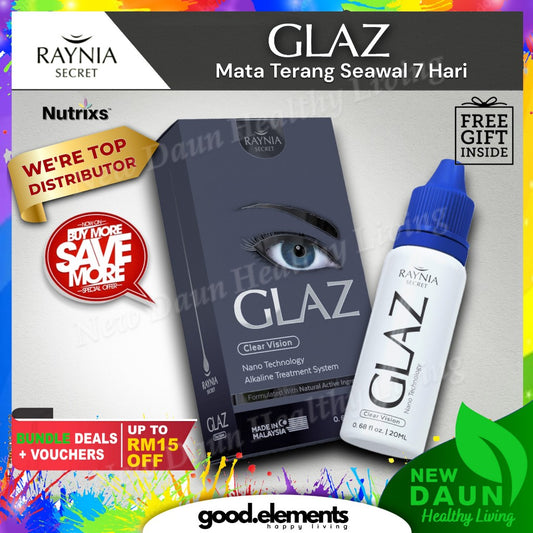 [GLAZ] EYE DROP PENAWAR MATA Katarak Rabun Pedih Gatal Resdung by RAYNIA SECRET