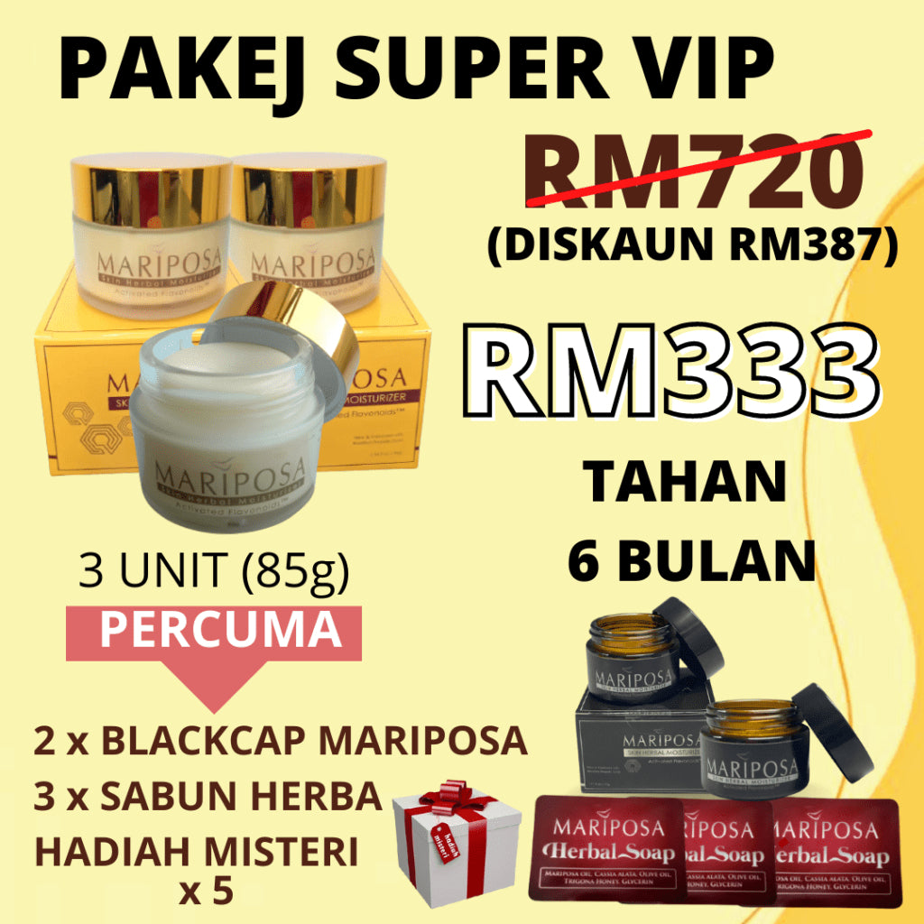 [MARIPOSA] HERBAL SHOWER GEL - Sabun Mandian Rudya Daun Bidara Daun Gelenggang Herbal Soap Sidr Extract