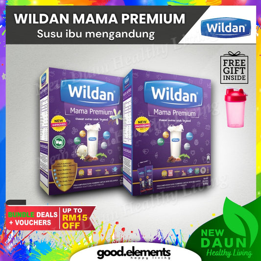 [WILDAN] MAMA PREMIUM Susu ibu mengandung kawal GDM khasiat penuh