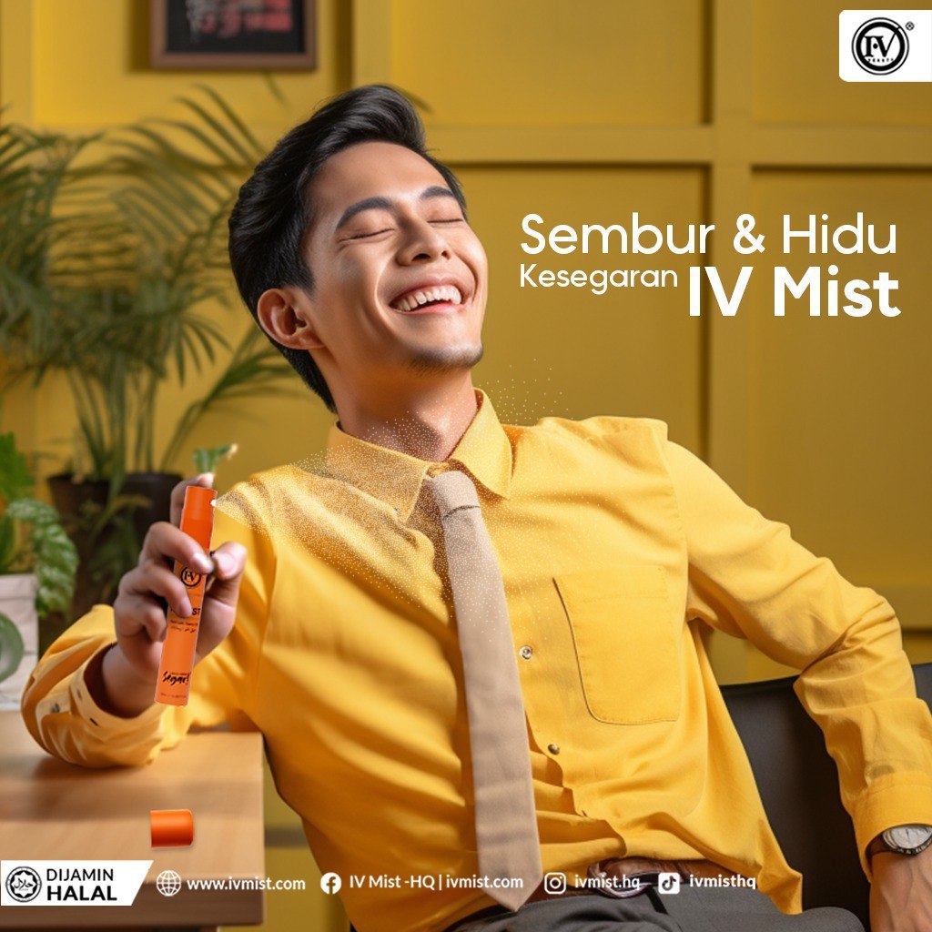 [IVMIST] VIEMIS IV MIST IVMIST AROMATIC NANO OIL TERAPI PENAWAR 100% HERBA RESDUNG MIGRAIN SAKIT GIGI