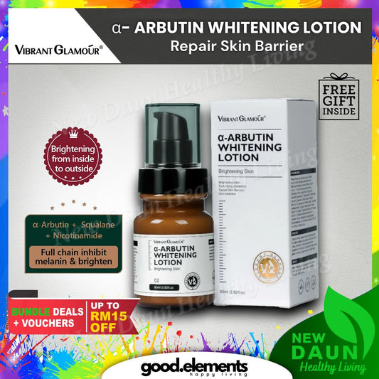 [VIBRANT GLAMOUR] A-Arbutin Whitening LOTION Dark Spot Corrector Moisturize Regenerate