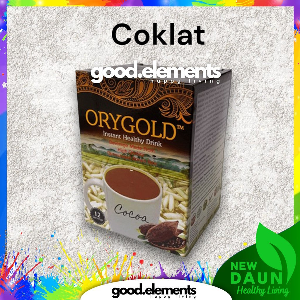 [ORYGOLD] Minuman Beras Perang Berkhasiat Turun Kolesterol Germinated Brown Rice