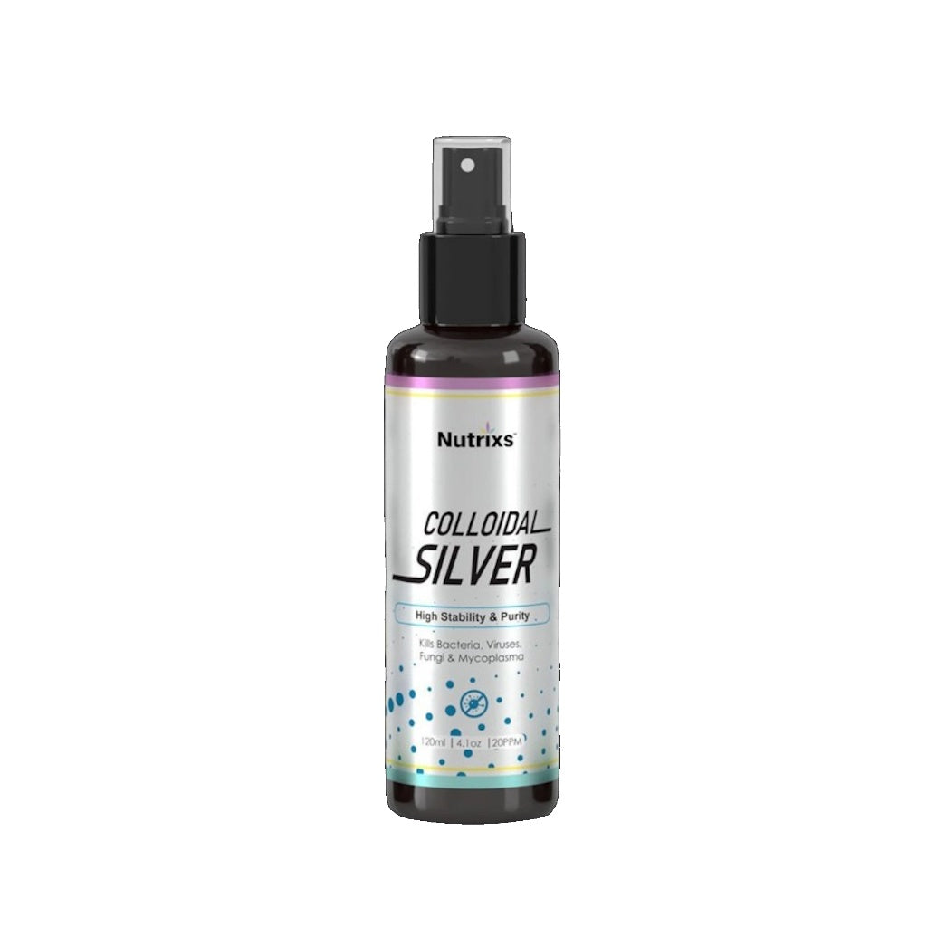 [NUTRIXS] Colloidal Silver 120ml/ 350ml Nutrix Silver (Nano Perak | Nano Silver)