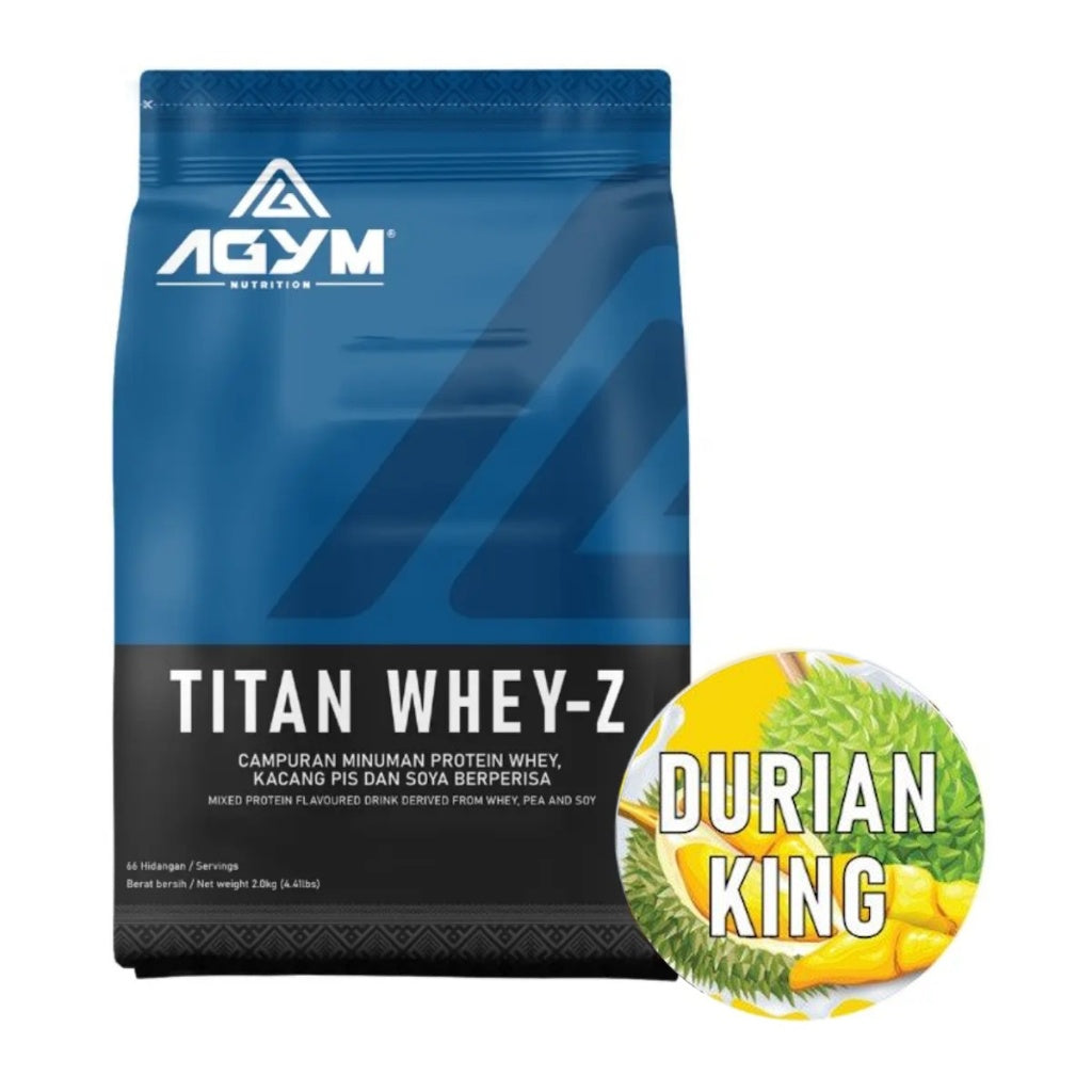 [AGYM NUTRITION] Titan Whey | Whey-Z Halal Whey Protein Blend Powder Fitness Supplement New Formula