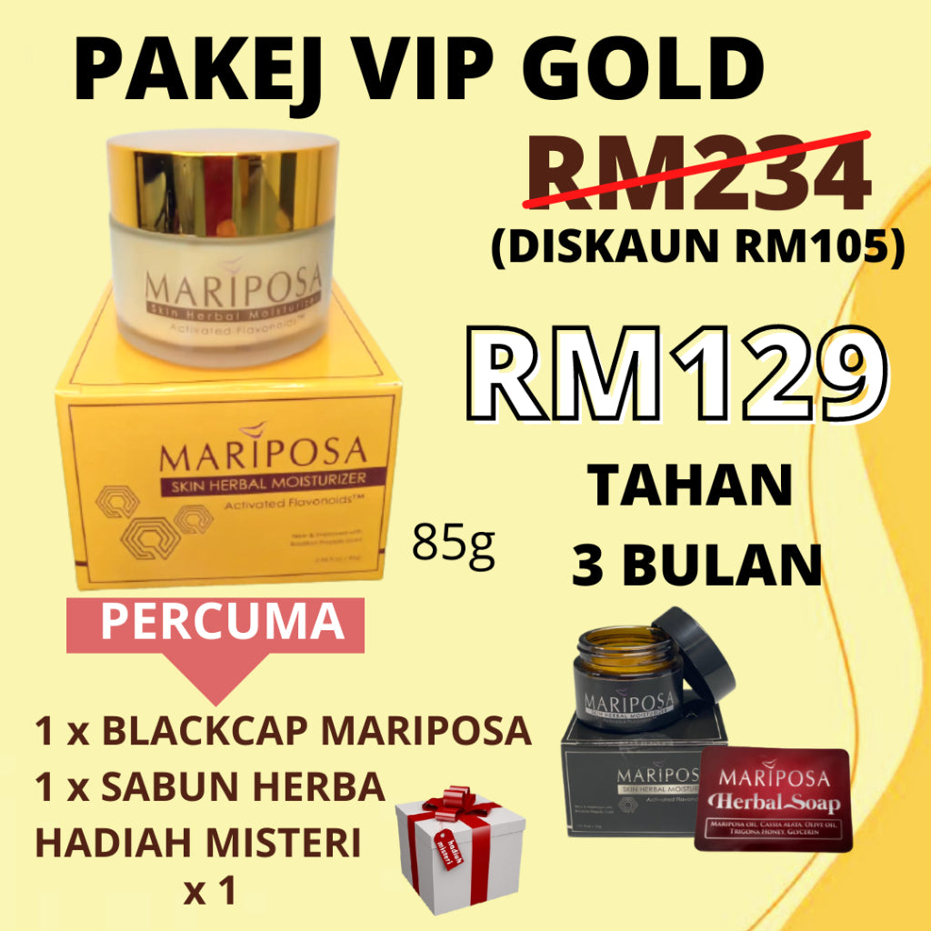 [MARIPOSA] HERBAL SHOWER GEL - Sabun Mandian Rudya Daun Bidara Daun Gelenggang Herbal Soap Sidr Extract