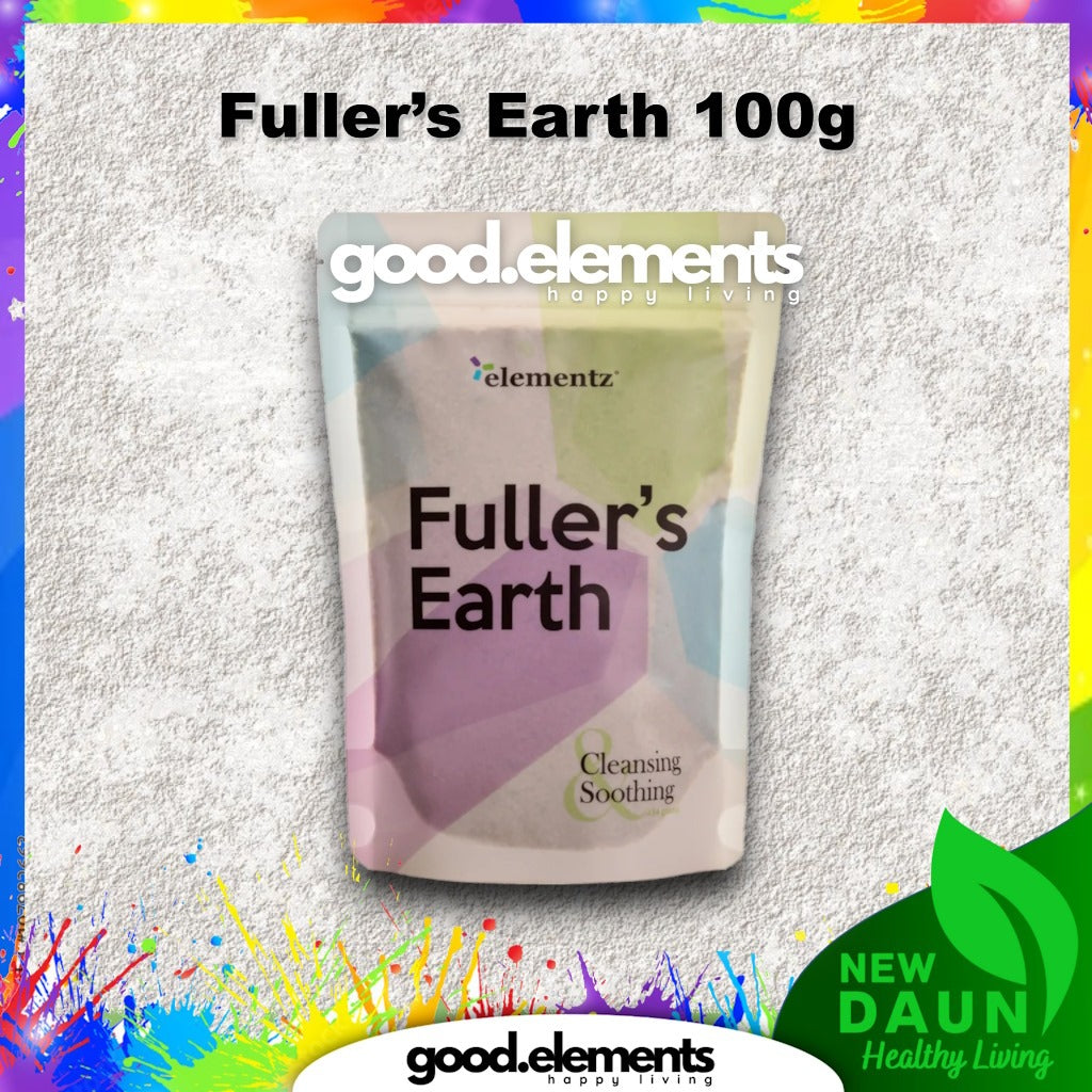 [ELEMENTZ] FULLER'S EARTH Fuller earth natural pure clay used for beauty and healing properties