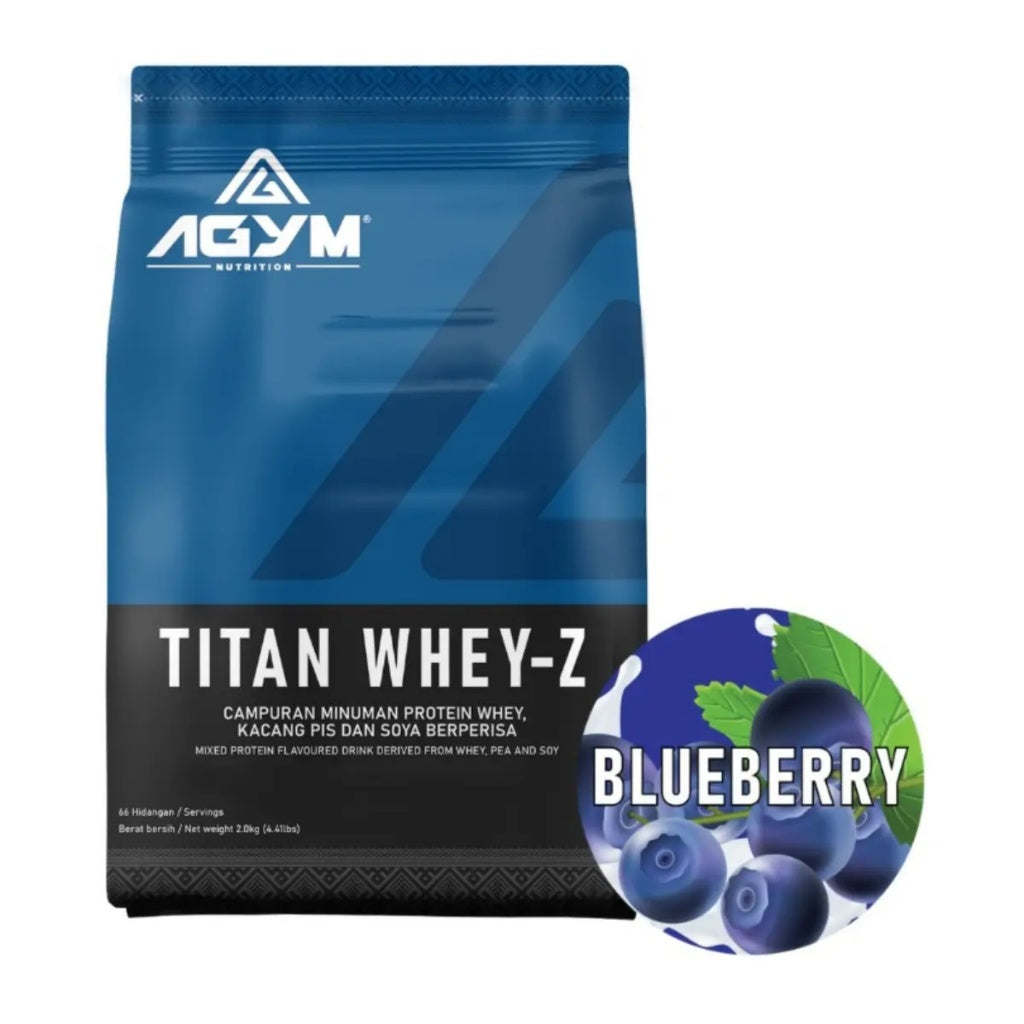 [AGYM NUTRITION] Titan Whey | Whey-Z Halal Whey Protein Blend Powder Fitness Supplement New Formula