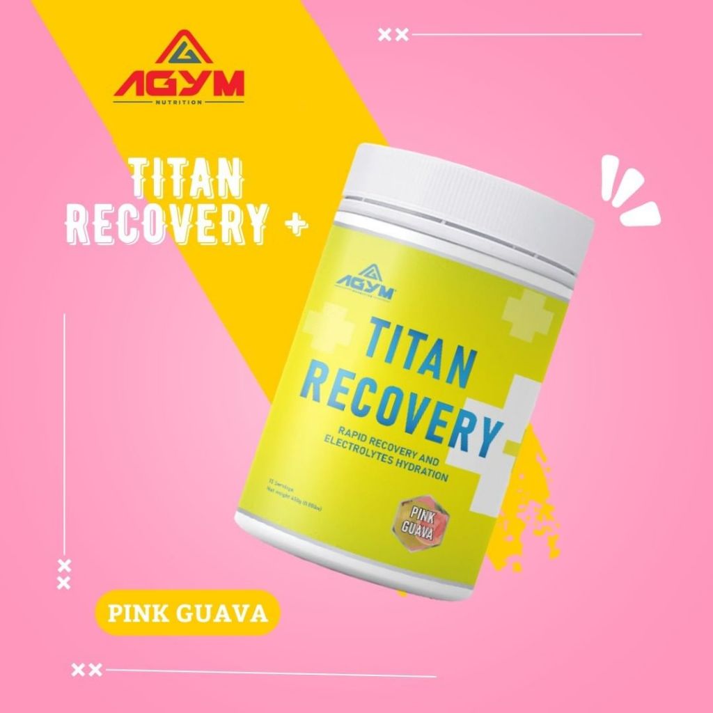 [AGYM NUTRITION] TITAN RECOVERY PLUS - (15 Serving) is replenished glycogen storage, helps rebuilding muscles