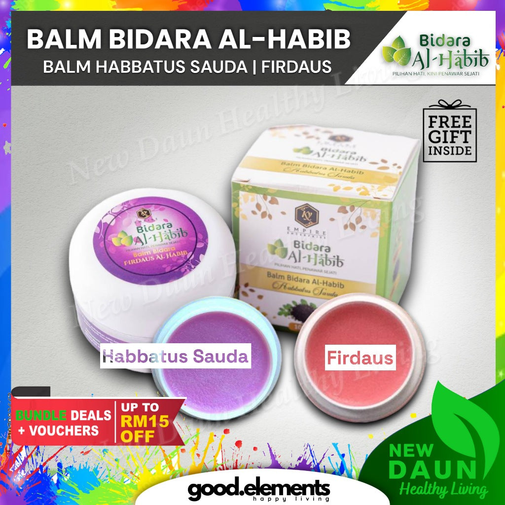 [BIDARA AL-HABIB] Balm Bidara Habbatus Sauda | Balm Bidara Firdaus Alhabib