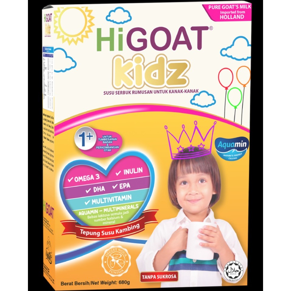 [HiGOAT] Hi Goat Susu Kambing Tinggi Protein Full List