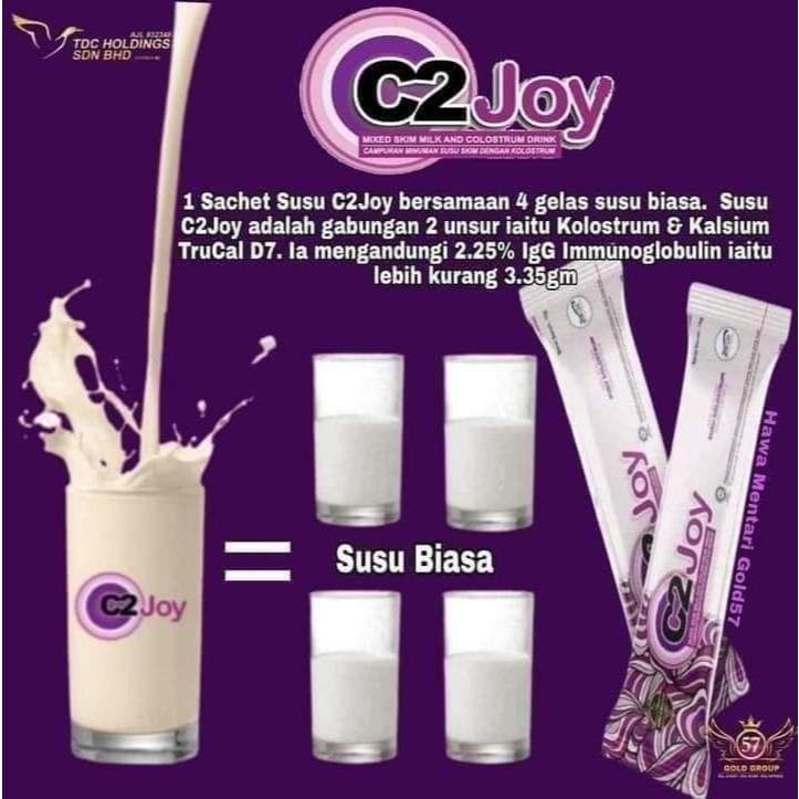 [TDC] C2JOY Susu Kolostrum C2 Joy | Colever Colostrum Milk Free Register