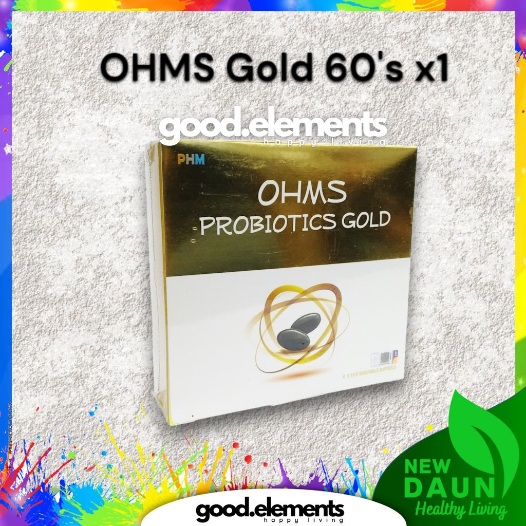 [PHM] OHMS Probiotics 80's 5 years fermentation | OHMS Gold 60's 3 years fermentation by Dr Ohhira