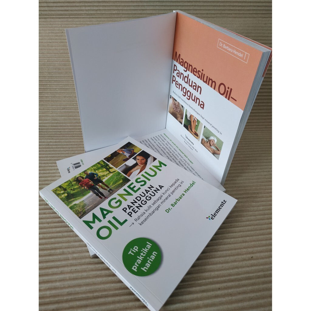 [ELEMENTZ] Buku Magnesium Oil Panduan Pengguna Oleh Dr. Barbara Hendel versi Bahasa Melayu