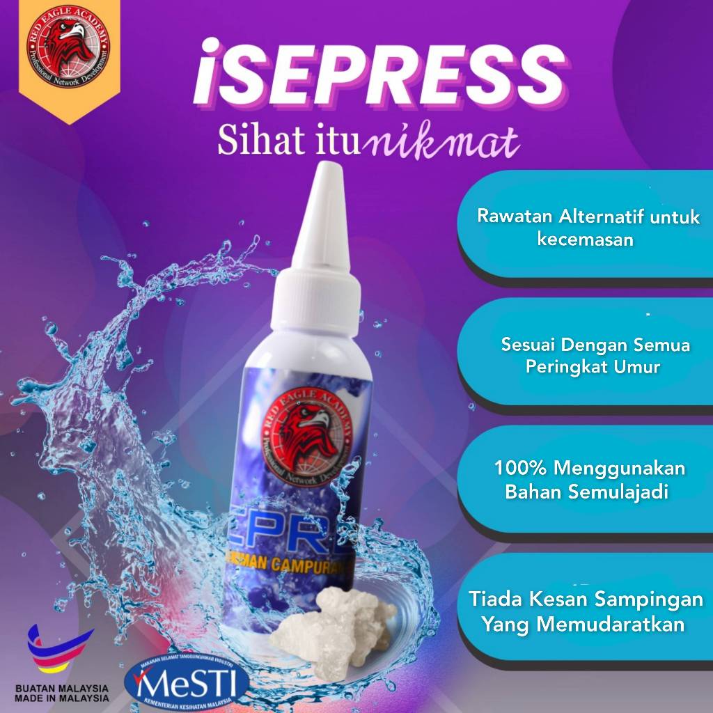 [REA] iSEPRESS 50ml I-SEPRESS (Suppliment Kesihatan)- 50ml