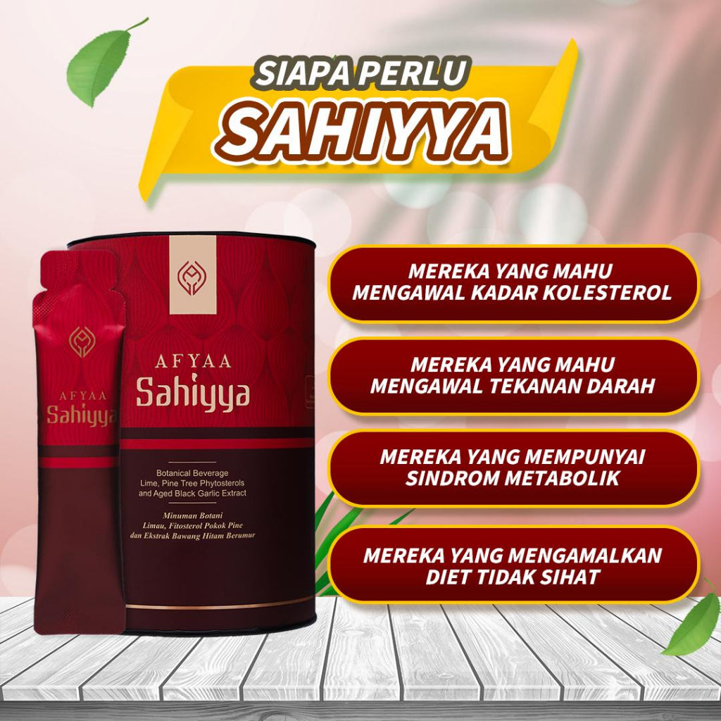 [AFYAA] SAHIYYA - Cholesterol, Blood Pressure Control & Kidney support