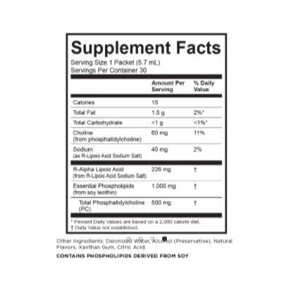 [LIVON LABS] Lypo-Spheric Liposomal R-ALPHA LIPOIC ACID Cellular energy support MADE IN USA