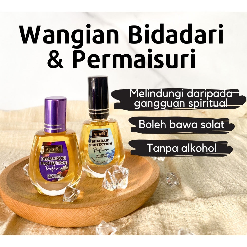 [BIDARA AS-SYIFA] PERFUME PROTECTION WANGIAN BADAN ASSYIFA Perlindungan Ruqyah PERMAISURI | BIDADARI
