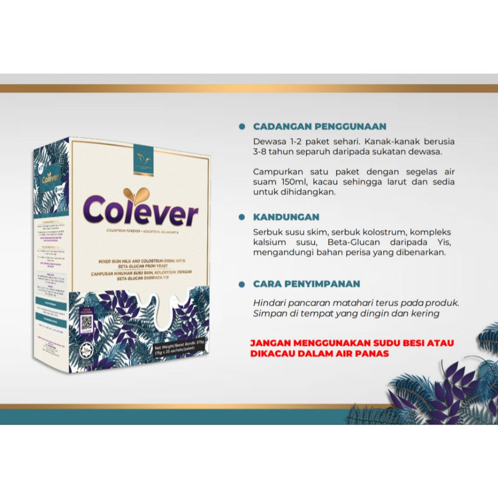 [TDC] COLEVER Susu kolostrum | C2Joy Colostrum Milk Immunity support