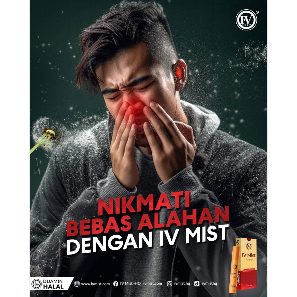 [IVMIST] VIEMIS IV MIST IVMIST AROMATIC NANO OIL TERAPI PENAWAR 100% HERBA RESDUNG MIGRAIN SAKIT GIGI