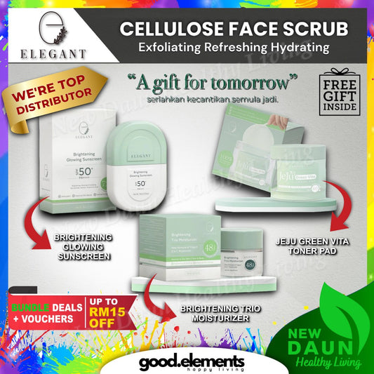 [ELEGANT] BRIGHTENING AND GLOWING SERIES (Sunscreen EBS | Moisturizer EBM | Toner Pad EJT)