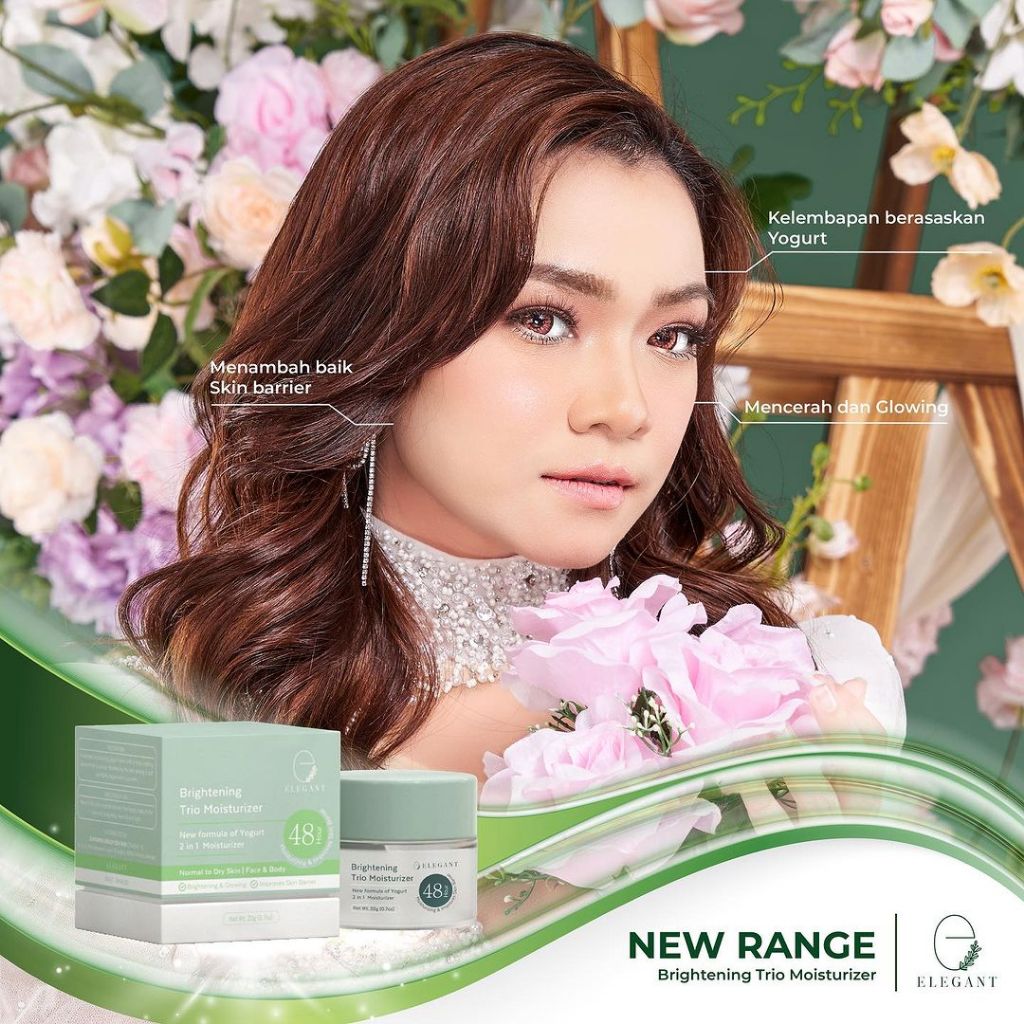 [ELEGANT] BRIGHTENING TRIO MOISTURIZER EBM New range [ELEGANT] Yogurt 2-in-1 | ENRC Night Cream