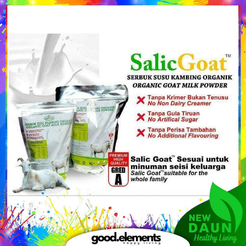 [SALIC] SALIC GOAT SUSU KAMBING ASLI 100% Tanpa Campuran kosong gula Pure Goat Milk Powder
