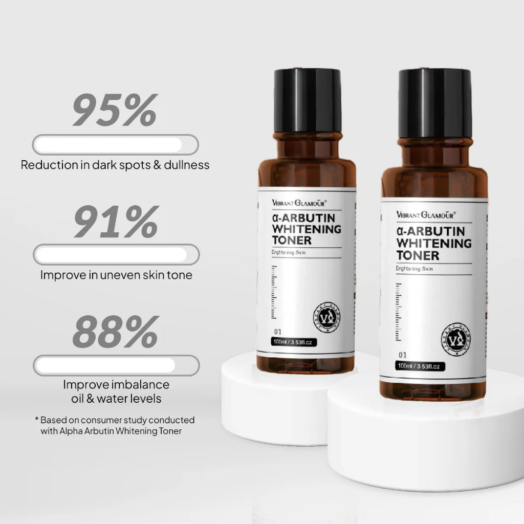[VIBRANT GLAMOUR] [ARBUTIN SERIES] ARBUTIN CLEANSER, TONER, SERUM, LOTION whitening antiaging set