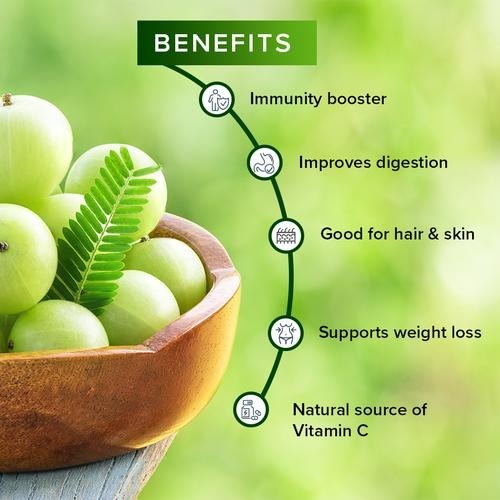 [THIALLAN] AM-C VINS AMC Premium Amla C Natural Rich with Vitamin C from Wild Amla 90 capsules