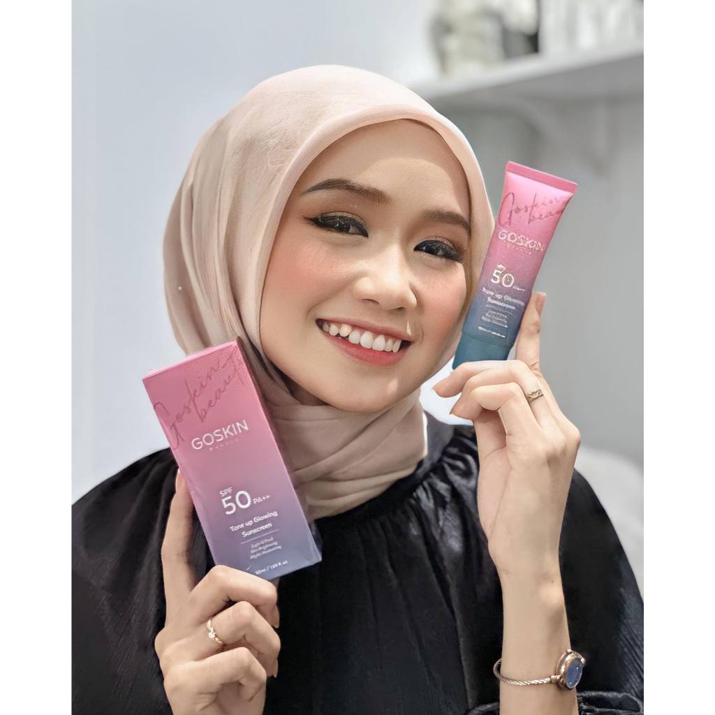 [GOSKIN BEAUTY] TONE UP GLOWING SUNSCREEN Go Skin HQ  SPF 50+ 10ml mini & 50ml Whitening