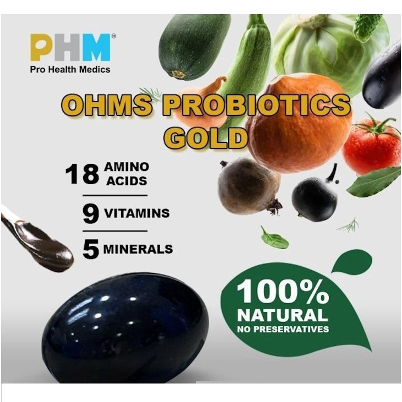 [PHM] OHMS Probiotics Gold 60's by Dr Ohhira Made in Japan [Wholesale]