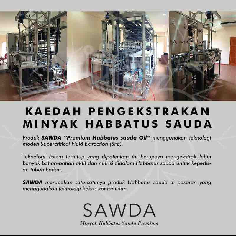 [SAWDA] UPM MINYAK HABBATUS SAUDA by HALAL2U Black Seed Oil Spray Premium Quality