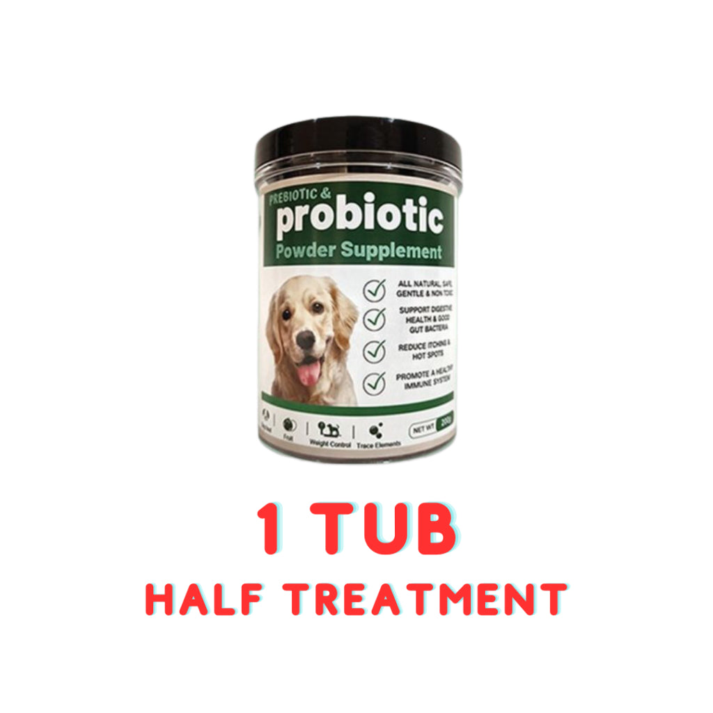 [MAX & PAW] PREBIOTIC & PROBIOTIC POWDER  All Natural Pet Supplement Multivitamin DOG & CAT