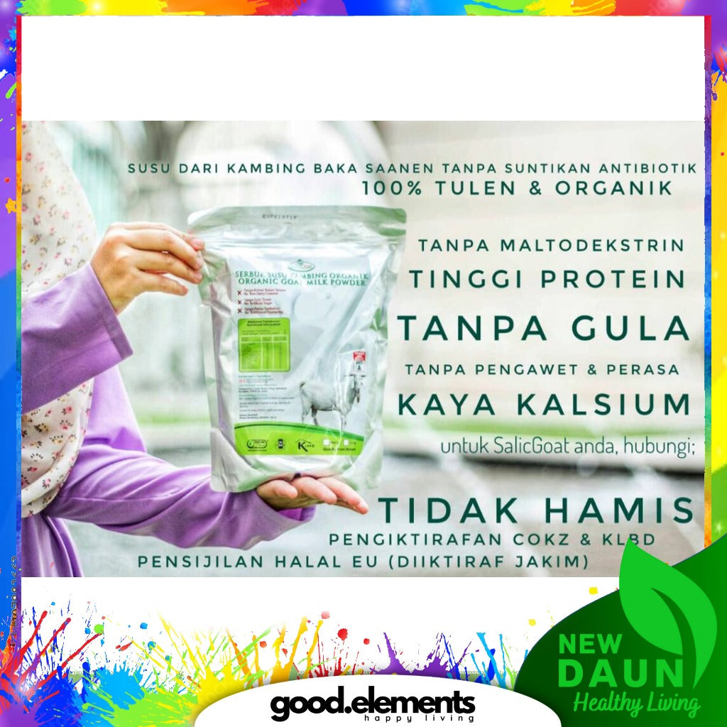 [SALIC] SALIC GOAT SUSU KAMBING ASLI 100% Tanpa Campuran kosong gula Pure Goat Milk Powder