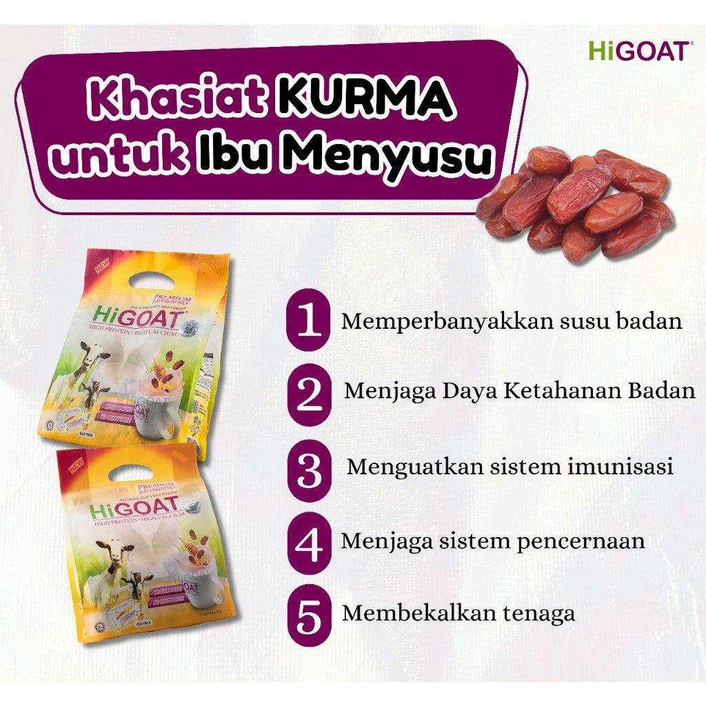 [HiGOAT] Hi Goat Susu Kambing Tinggi Protein Full List