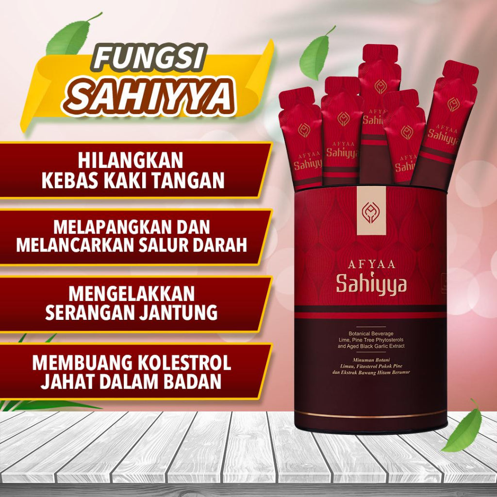 [AFYAA] SAHIYYA - Cholesterol, Blood Pressure Control & Kidney support