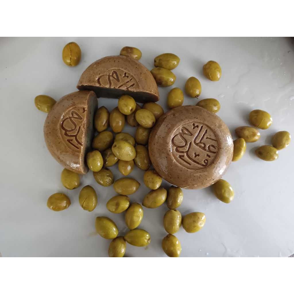 [YASALMA] [KADAH] SAUDA OLIVIE ALEPPO SOAP Sabun Minyak Zaitun Habbatussauda Syria Black Seed Soap by YASALMA