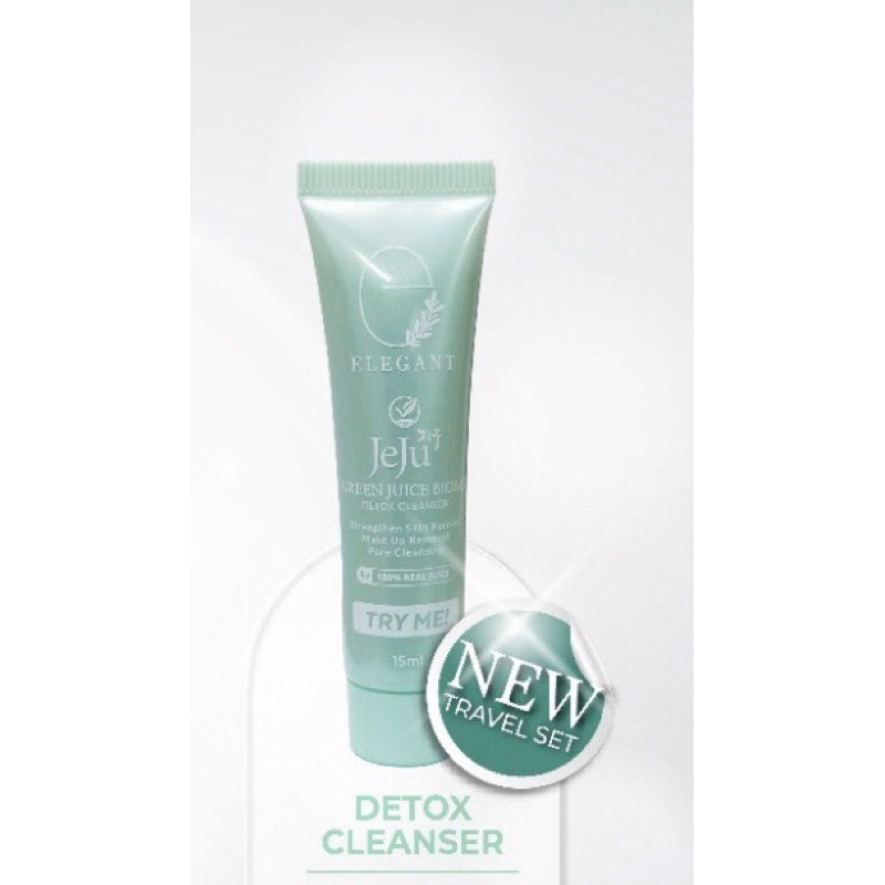 [ELEGANT] JEJU CLEANSER (EJC) Green Juice Biome Detox Cleanser strengthen skin barrier pore cleansing