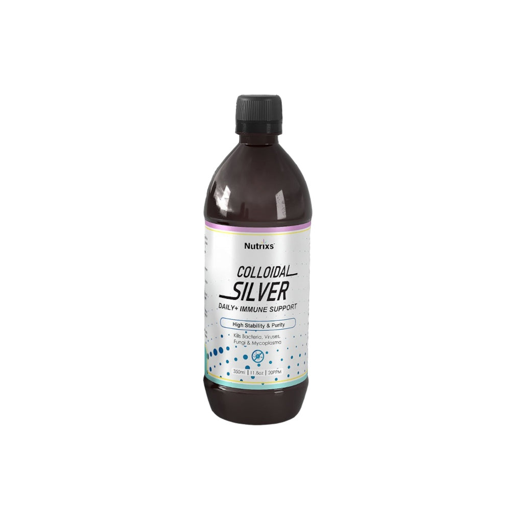 [NUTRIXS] Colloidal Silver 120ml/ 350ml Nutrix Silver (Nano Perak | Nano Silver)
