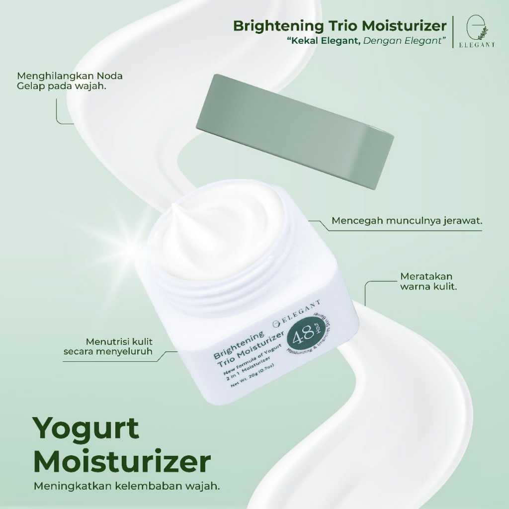 [ELEGANT] Night Recovery Cream ENRC Night Cream MOISTURIZER | [ELEGANT] Brightening Trio Moisturizer