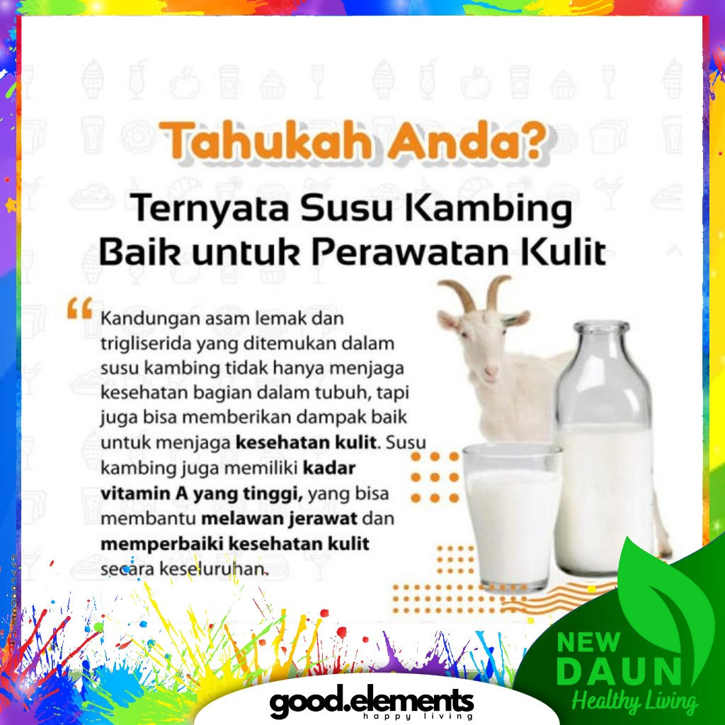 [SALIC] SALIC GOAT SUSU KAMBING ASLI 100% Tanpa Campuran kosong gula Pure Goat Milk Powder