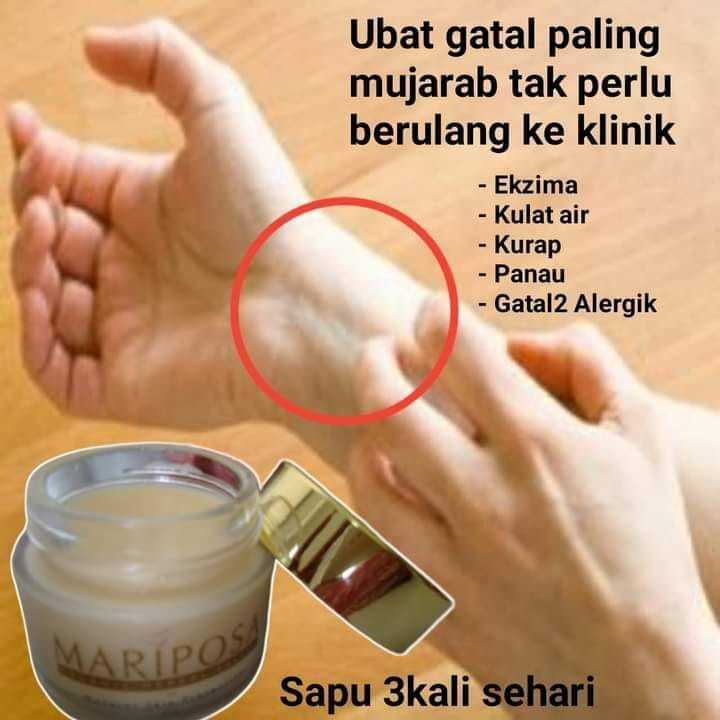 [MARIPOSA] Organic Herbal Salve Moisturizer - Kulit Gatal Eczema Psoriasis Kurap Black 30g Gold 50g Soap