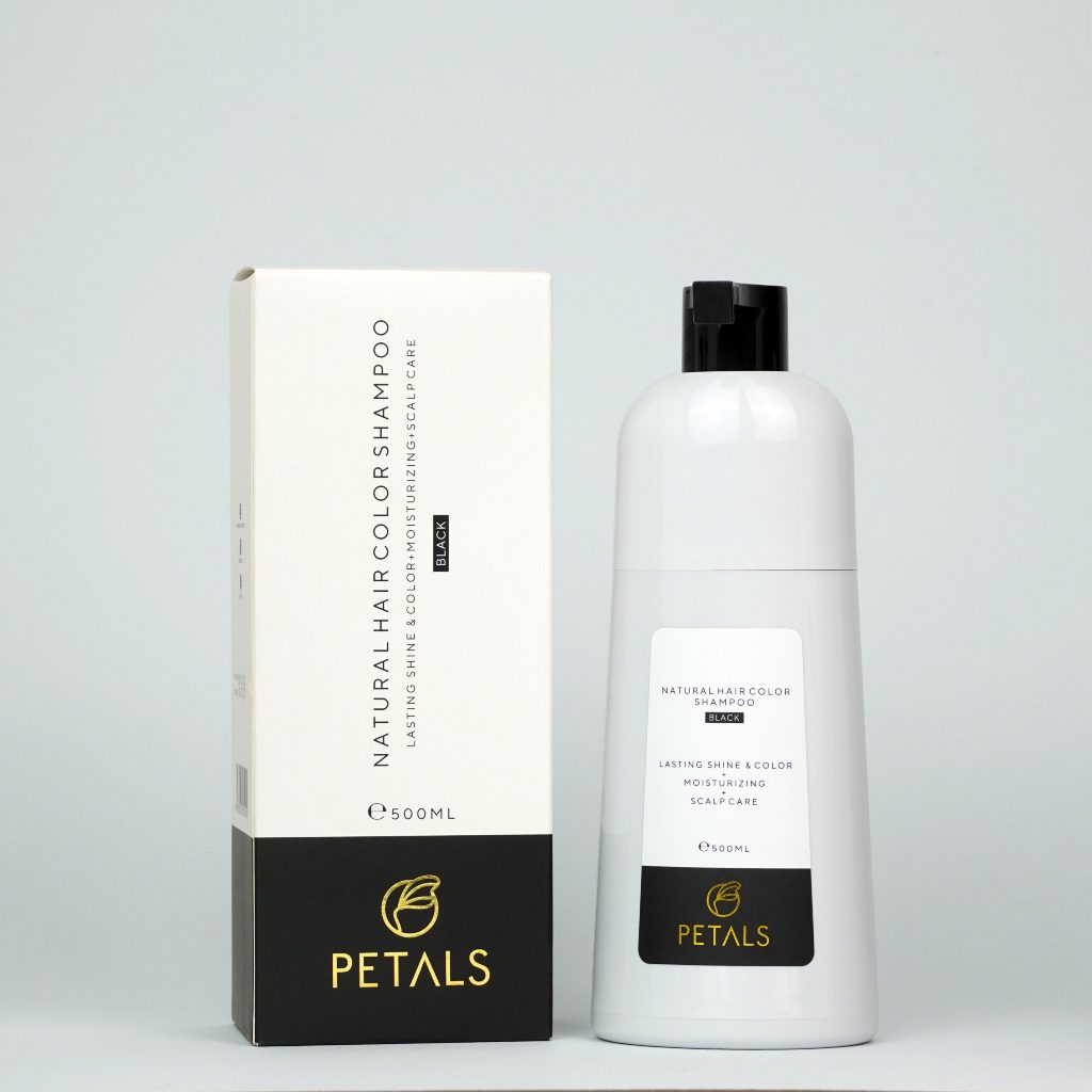 [PETALS] NATURAL HAIR COLOR SHAMPOO Uban Warna Rambut Organik Halal