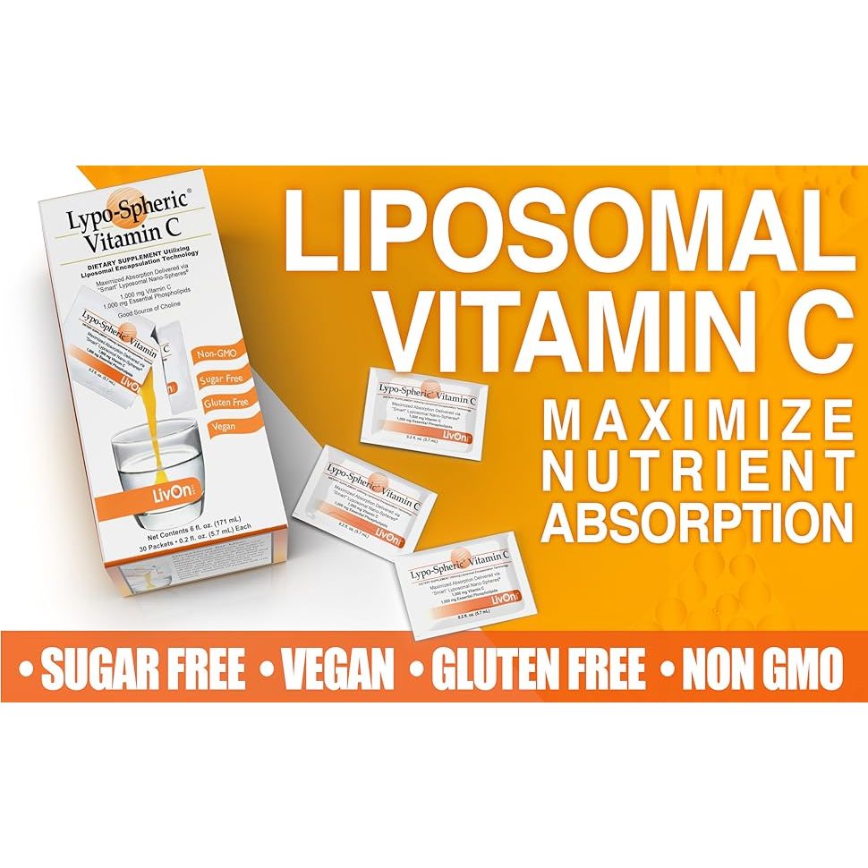 [LIVON LABS] Lypo-Spheric VITAMIN C liposomal from USA. Best immune anti age support