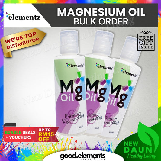 [ELEMENTZ] MG OIL Magnesium Oil pure natural Zechstein
