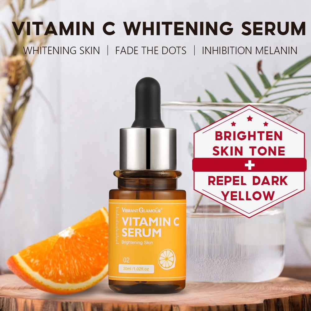 [VIBRANT GLAMOUR] Vitamin C Serum Brightening Face Skin Fade Dark Spot Fine Lines
