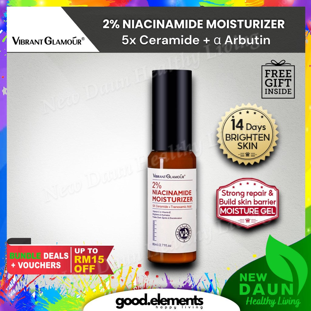 [VIBRANT GLAMOUR] 2% Niacinamide MOISTURIZER 5X Ceramide Skin Barrier Repair